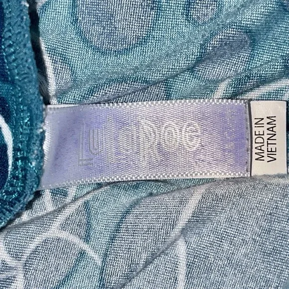 Disney LuLaRoe Minnie Mouse Leggings Women's Tall & Curvy Stretch Navy Blue/Teal - Picture 5 of 8